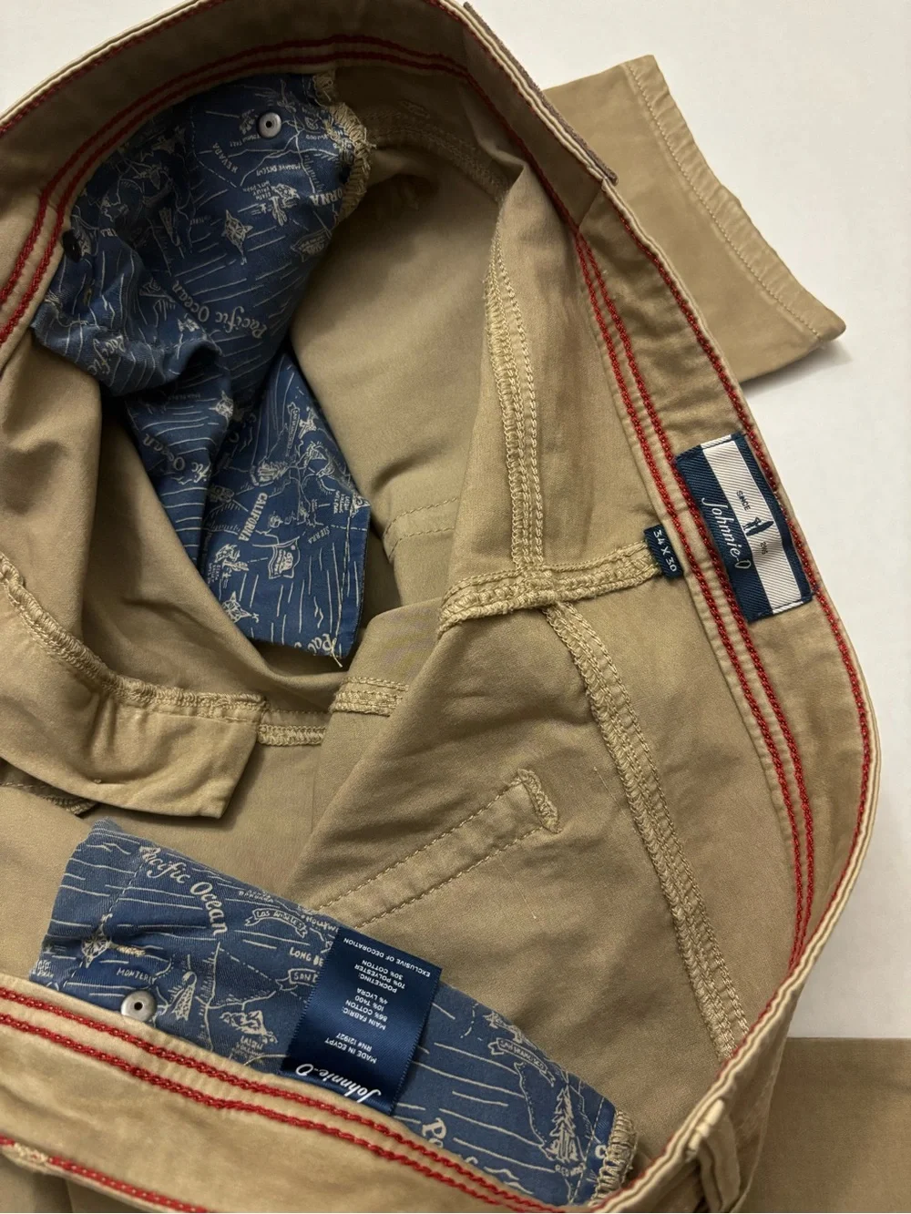 JOHNNIE O CARMEL 5-POCKET PANT Size 34x30